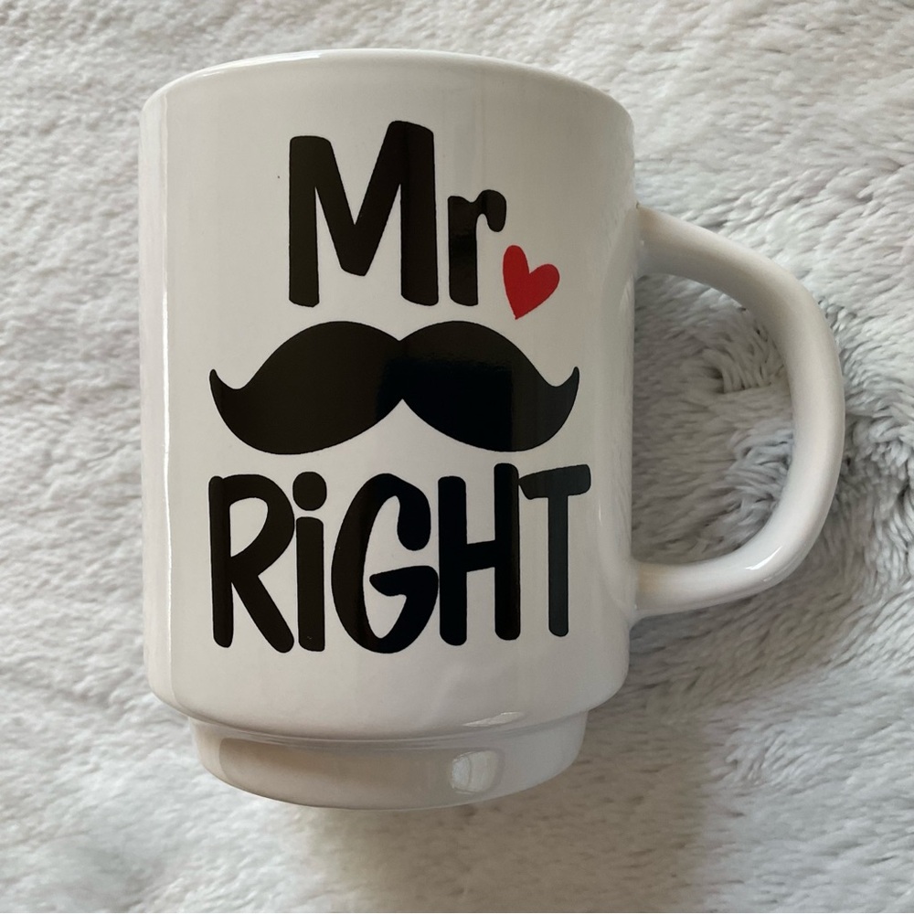 Cute Vintage Mr Right Mug